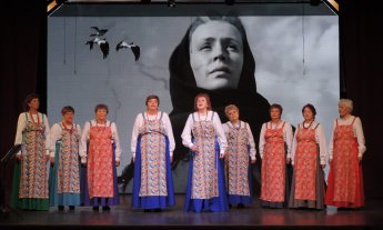 Отчётный концерт народного хора русской песни "РОДНИК"